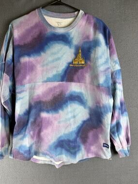 Walt Disney World 50th Anniversary Spirit Jersey Tie-Dye Sweatshirt Small